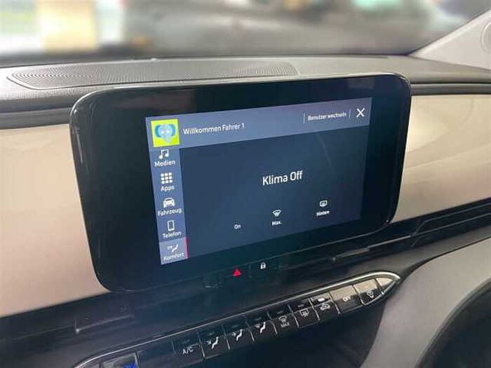 Fiat 500e Action Lichtsensor Bluetooth Spurhalteassistent