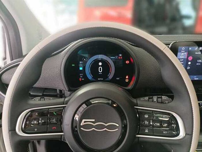 Fiat 500e La Prima Leder Navi Rückfahrkamera Panorama LED
