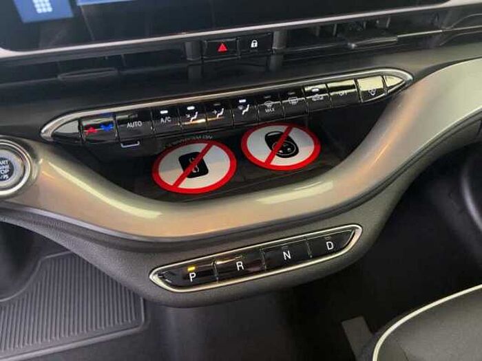 Fiat 500e Klimaautomatik Verkehrschilderkennung