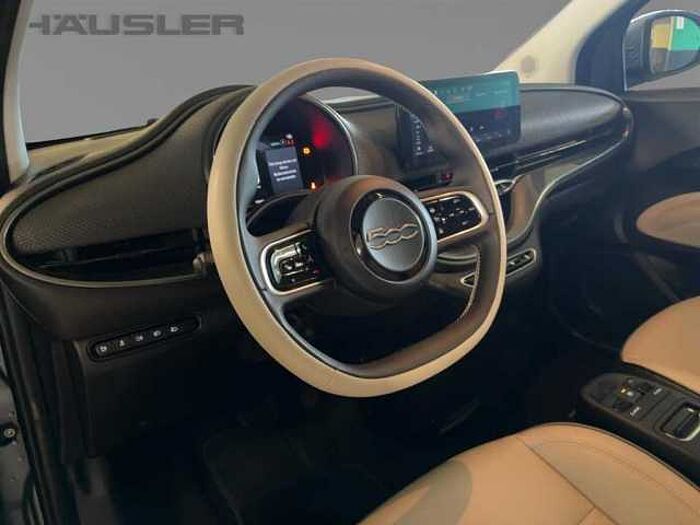 Fiat 500e la Prima Leder Navi Panoramadach Kamera LED