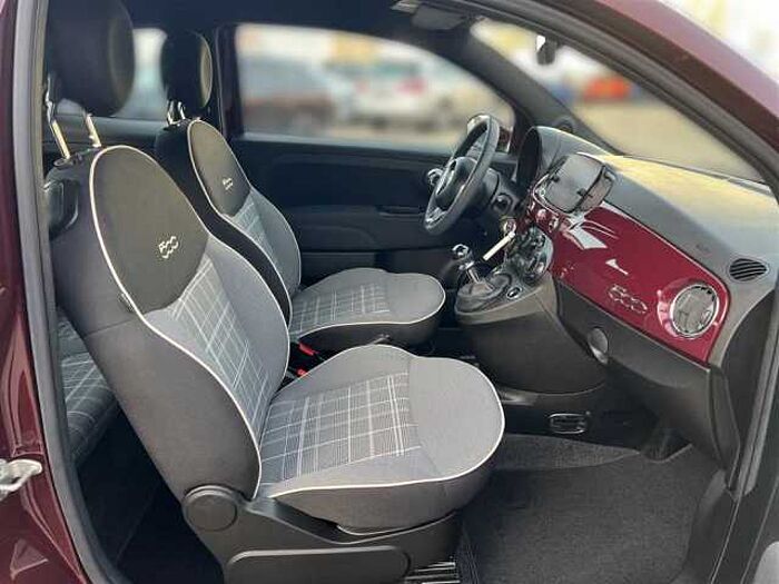 Fiat 500 1.2 Lounge PDC Bluetooth CarPlay Tempomat Alufelgen