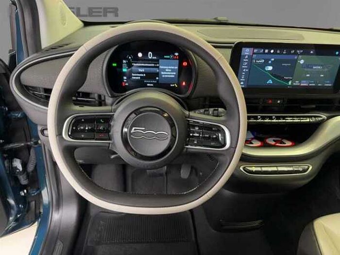 Fiat 500e la Prima by Bocelli Leder Panoramadach ACC Kamera