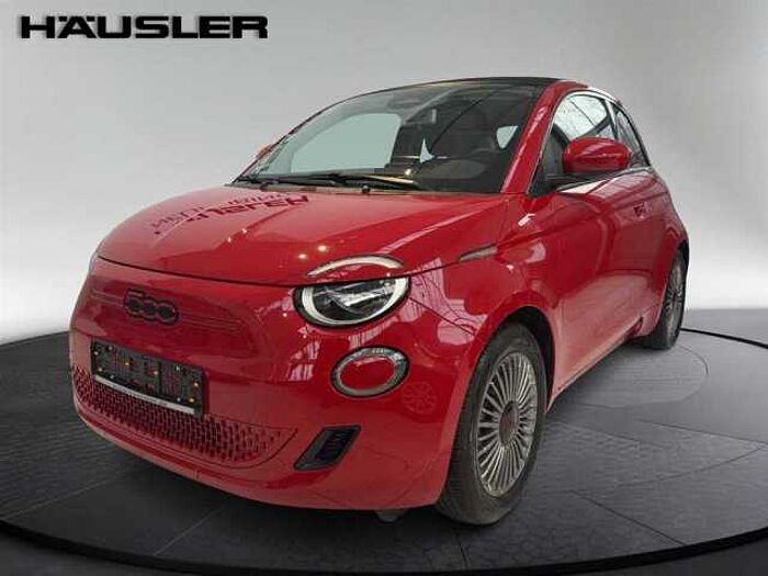 Fiat 500 Cabrio RED Cabrio 42kw/h 3-Phasen-Charger *Navi* *SHZ* *PDC* *Kamera* *CarPl