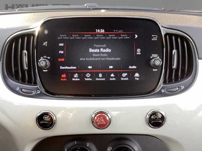 Fiat 500 1.0 Mild Hybrid Basis *Carplay*Parksensor-hinten*Klima*