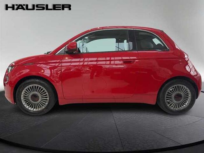 Fiat 500 Elektro 42 kWh 3-Phasen-Onboard-Charger Cabrio (RED) *Klimaautomatik* *Kamer
