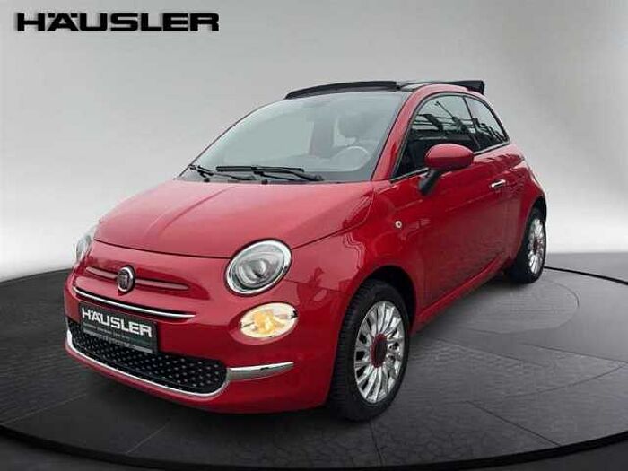 Fiat 500C 1.0 C Hybrid Red, PDC, Uconnect, Alu, Apple Car Play, Klima