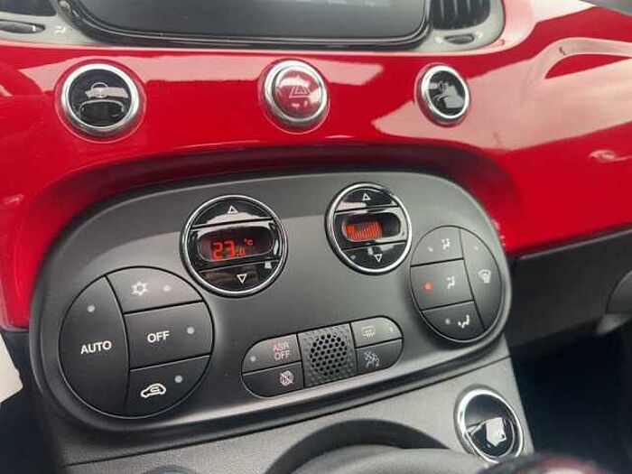 Fiat 500C 1.0 C Hybrid Red, PDC, Uconnect, Alu, Apple Car Play, Klima