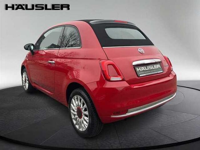 Fiat 500C 1.0 C Hybrid Red, PDC, Uconnect, Alu, Apple Car Play, Klima