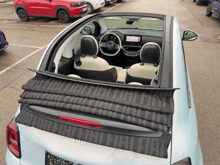 Fiat 500 Elektro 42 kWh 3-Phasen-Onboard-Charger Cabrio La Prima *Navi* *PDC vo. und