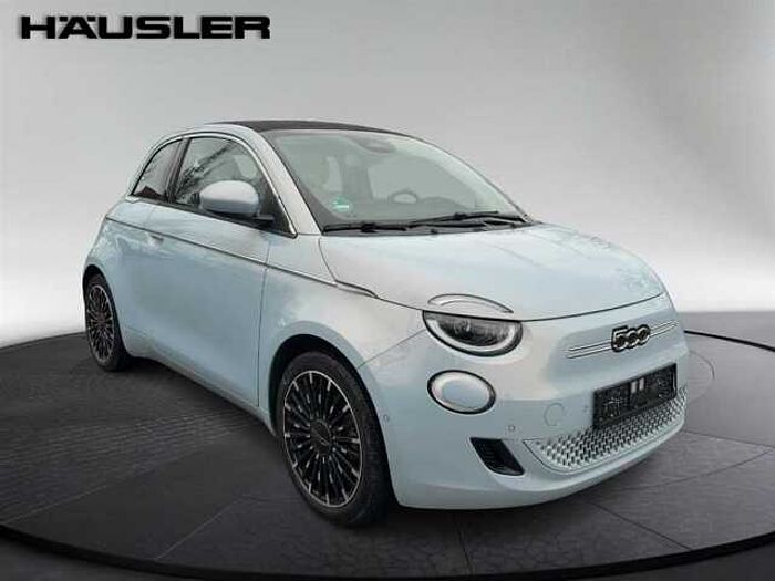 Fiat 500 Elektro 42 kWh 3-Phasen-Onboard-Charger Cabrio La Prima *Navi* *PDC vo. und