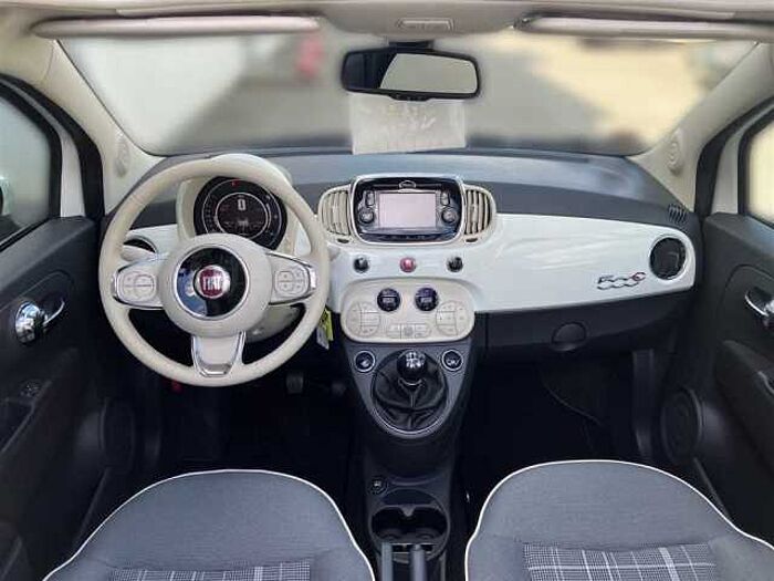 Fiat 500C 1.2 Lounge Verdeck Rot PDC Bluetooth Klimaautomatik