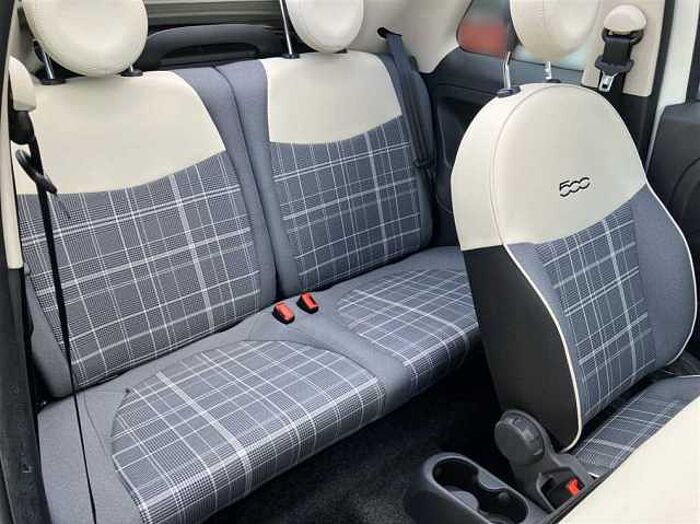 Fiat 500C 1.2 Lounge Verdeck Rot PDC Bluetooth Klimaautomatik