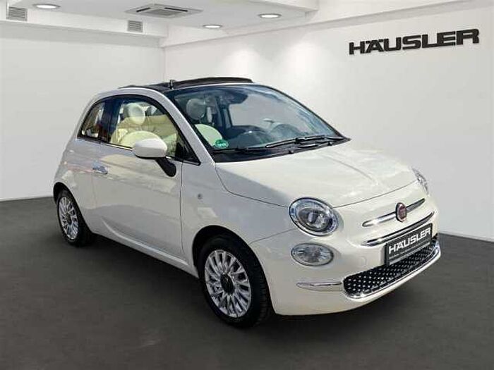 Fiat 500C 1.2 Lounge Verdeck Rot PDC Bluetooth Klimaautomatik