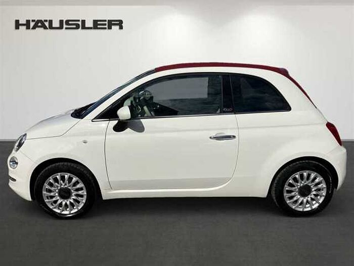 Fiat 500C 1.2 Lounge Verdeck Rot PDC Bluetooth Klimaautomatik