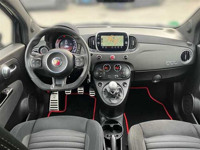 Abarth 595 Competizione 1.4 T Sabelt rote Gurte Navi Klimaautomatik PDC Record Monza