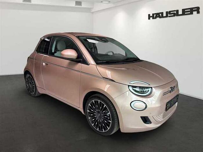 Fiat 500e La Prima 3+1 Leder Panorama LED Sitzheizung Kamera
