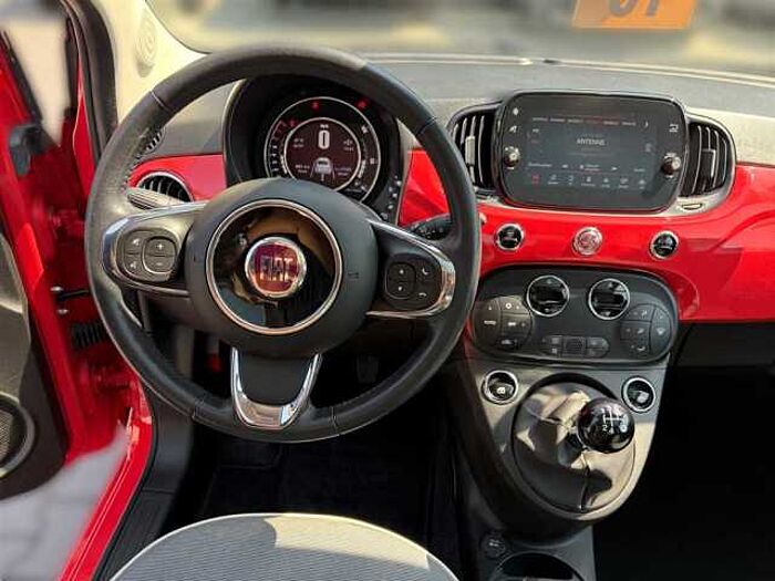 Fiat 500 Lounge 1.2 69PS Glasdach, PDC, Carplay uvm.
