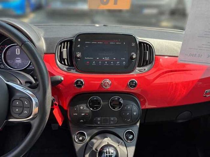 Fiat 500 Lounge 1.2 69PS Glasdach, PDC, Carplay uvm.