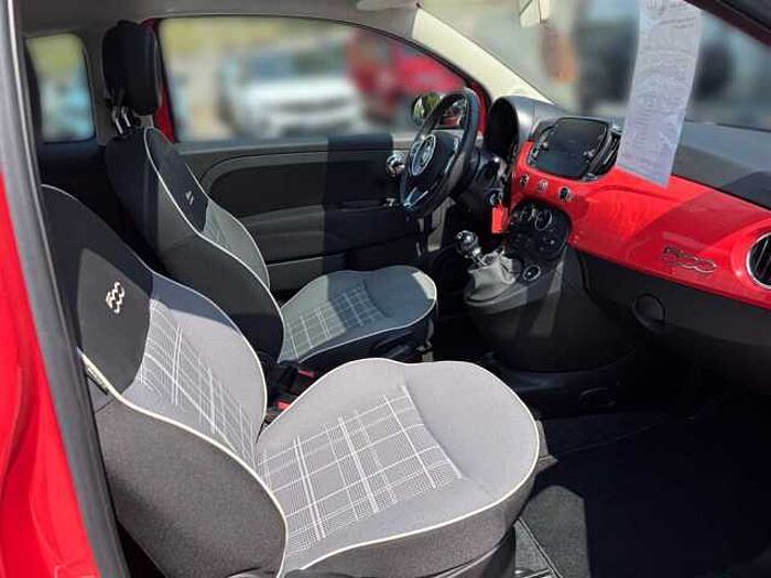 Fiat 500 Lounge 1.2 69PS Glasdach, PDC, Carplay uvm.