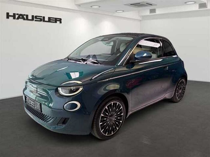 Fiat 500e La Prima Cabrio PDC Rückfahrkamera LED KeyLess Navi