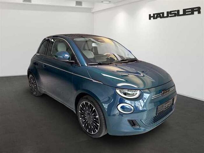 Fiat 500e La Prima Cabrio PDC Rückfahrkamera LED KeyLess Navi