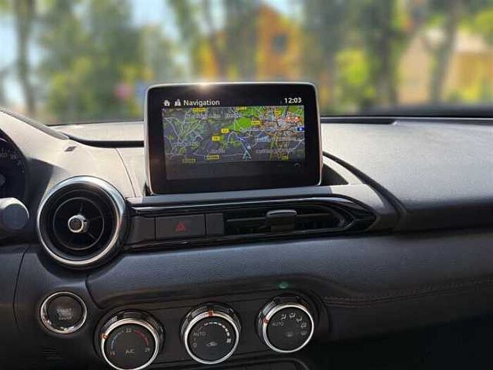 Mazda MX-5 2.0 Sports-Line mit Navi Ledersitze Sitzheizung Lederlenkrad Einparkhilfe h
