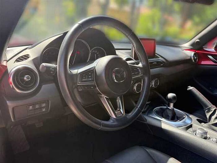 Mazda MX-5 2.0 Sports-Line mit Navi Ledersitze Sitzheizung Lederlenkrad Einparkhilfe h