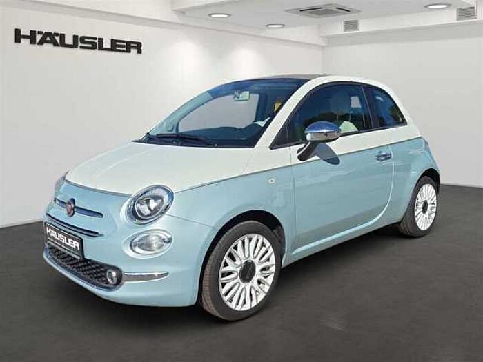 Fiat 500C 1.0 GSE Hybrid mit Teilleder, Parksensorik, Tempomat