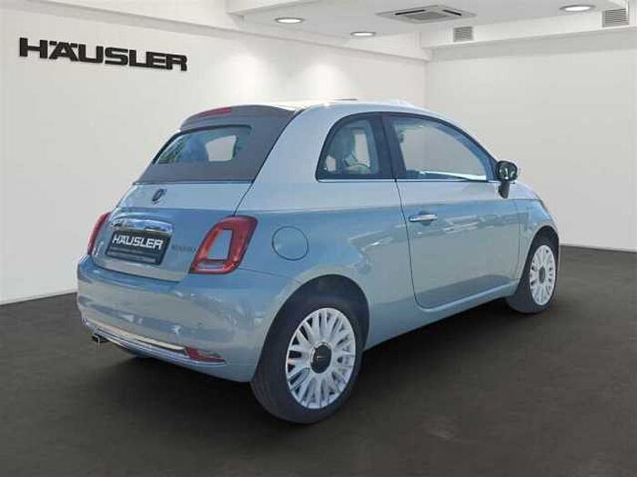 Fiat 500C 1.0 GSE Hybrid mit Teilleder, Parksensorik, Tempomat