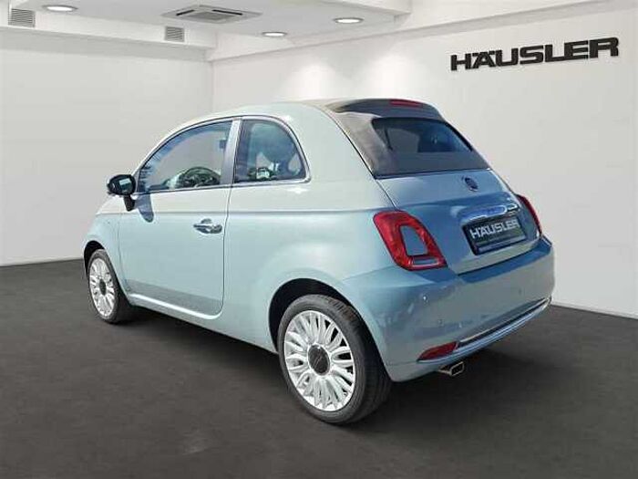 Fiat 500C 1.0 GSE Hybrid mit Teilleder, Parksensorik, Tempomat