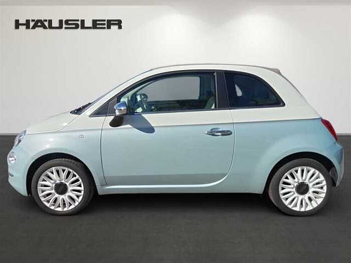 Fiat 500C 1.0 GSE Hybrid mit Teilleder, Parksensorik, Tempomat
