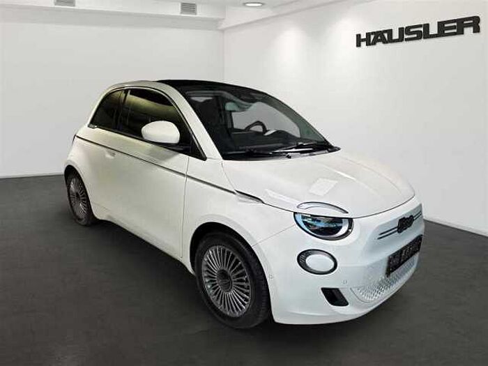 Fiat 500e Cabrio PDC Rückfahrkamera Sitzheizung KeyLess Navi
