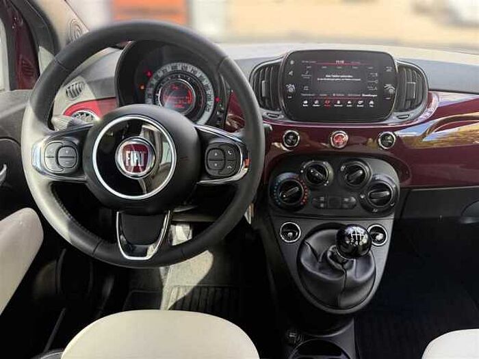 Fiat 500 1.0 Cabrio, PDC, Komfort-Paket, Carplay, Klima, Tempomat,