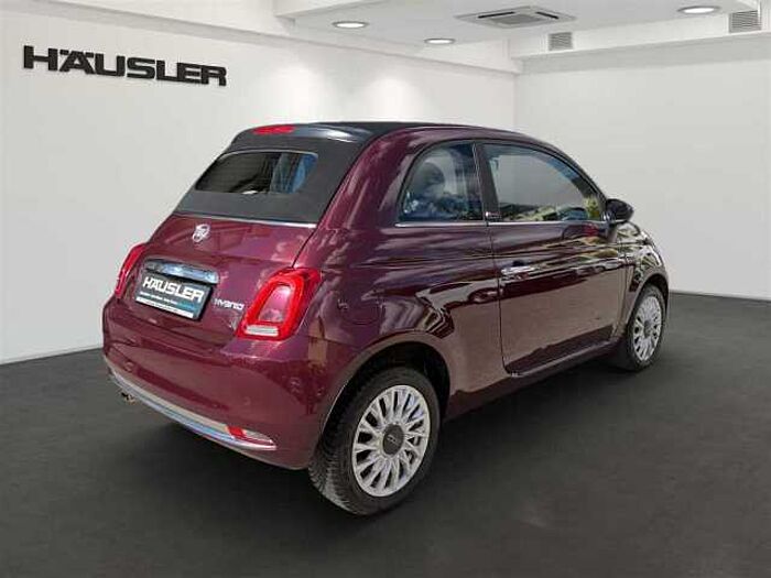 Fiat 500 1.0 Cabrio, PDC, Komfort-Paket, Carplay, Klima, Tempomat,