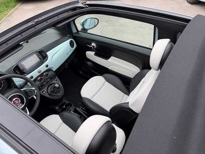 Fiat 500C 1.0 Hybrid Dolcevita Navi PDC Bluetooth Klimaautomatik Lichtsensor CarPlay