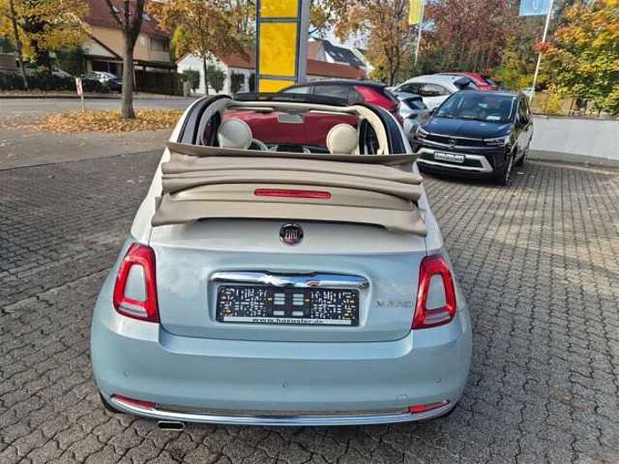 Fiat 500C 1.0 Hybrid Klima, Navigation, Parksensoren